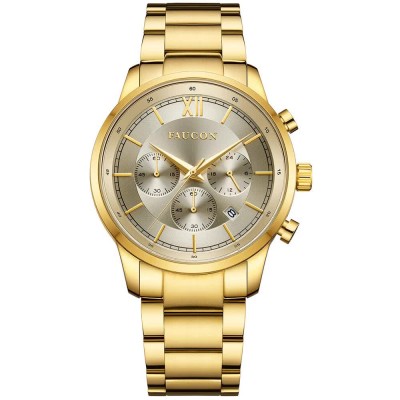 часовник,часовници,faucon,roman,f10055,watch,golden