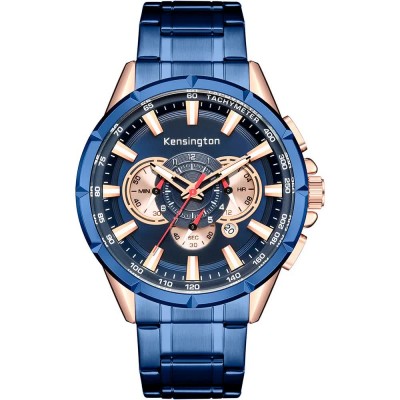 часовник,часовници,kensington,master,k0029,watch,blue