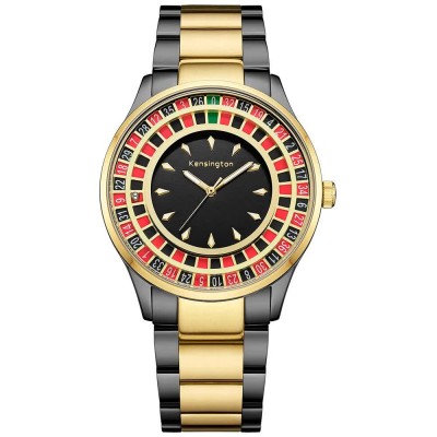 часовник,часовници,kensington,roulette,k0104,watch,golden