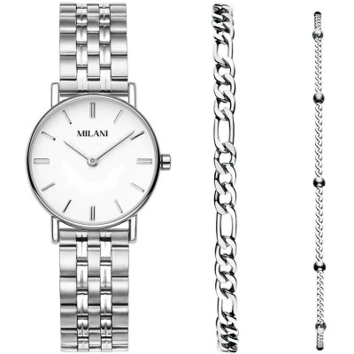 часовник,часовници,milani,essence,gift,set,m0075,woman,watch,silver