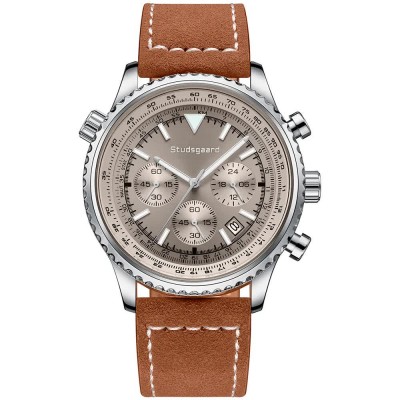 часовник,часовници,studsgaard,aviator,s0002,watch,brown