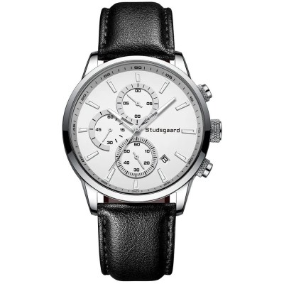 часовник,часовници,studsgaard,chronograph,s0091,watch,silver