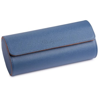 бижутерия,studsgaard,roll,3,blue,leather,swr005,watch,box,blue