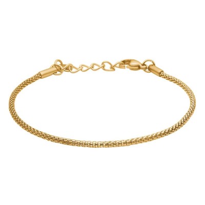 бижутерия,tom,morris,mini,box,18,ct.,goldplated,stainless,steel,tm00027,bracelet,golden