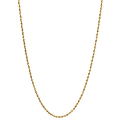 бижутерия,tom,morris,rope,18,ct.,goldplated,stainless,steel,tm00029,necklace,golden