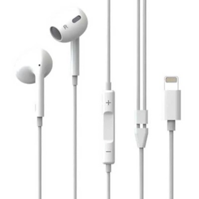 слушалки,слушалки,kodak,210+,lightning,earphones,white,(white)