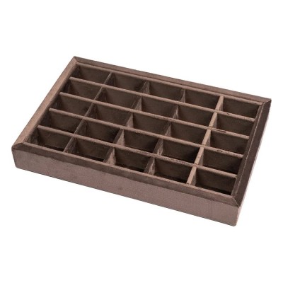 бижутерия,blanca,tray,0000335,jewellery,box,brown,(beige)
