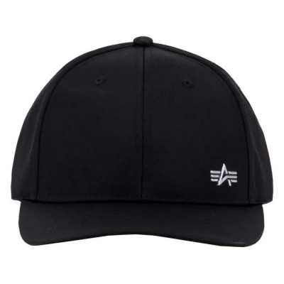 шапка,всички,шапки,alpha,industries,metal,label,cap,black