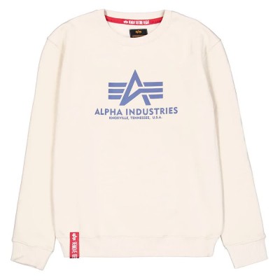 блуза,мъжки,пуловери,alpha,industries,basic,sweatshirt,beige,(vintage,white)