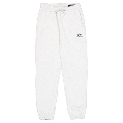 анцуг,мъжки,панталони,alpha,industries,basic,small,logo,ii,sweat,pants,pastel,grey,melange,(white)