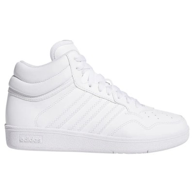 юношески,маратонки,детски,маратонки,adidas,hoops,4.0,mid,junior,trainers,cloud,white,cloud,white,core,black,(white)