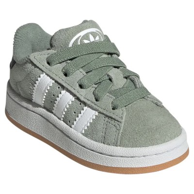 детски,маратонки,детски,маратонки,adidas,originals,campus,00s,comfort,closure,elastic,lace,infant,trainers,silver,green,cloud,white,gum,2,(green)