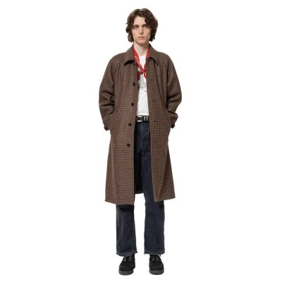 палто,мъжки,якета,nudie,jeans,will,coat,brown