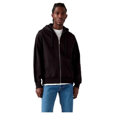 блуза,мъжки,пуловери,levi's®,authentic,full,zip,sweatshirt,black