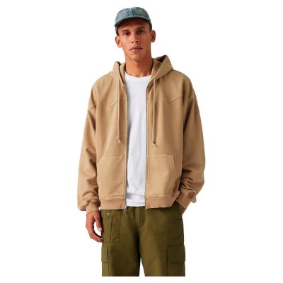 блуза,мъжки,пуловери,levi's®,lowell,western,full,zip,sweatshirt,beige