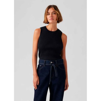 тениска,дамски,тениски,levi´s,®,tulip,sleeveless,t,shirt,anthracite,night,(black)