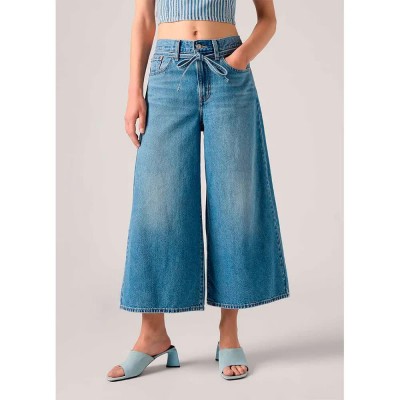 дънки,дамски,панталони,levi's®,xl,culotte,jeans,blue