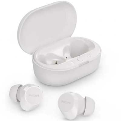 слушалки,слушалки,philips,tat1209wh,wireless,earphones,white