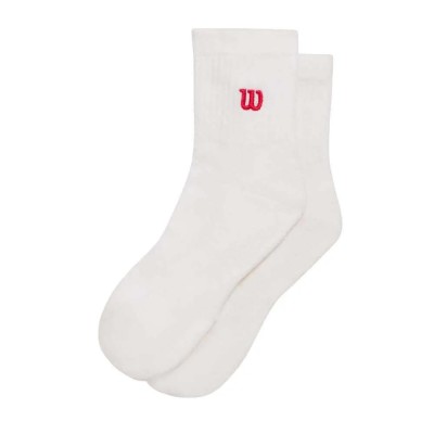 чорапи,мъжки,чорапи,wilson,quarter,length,socks,bright,white,infrared,(white)