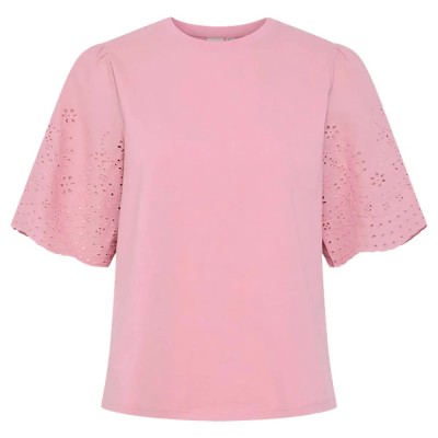 тениска,дамски,тениски,yas,lex,short,sleeve,t,shirt,pink,(lilas)