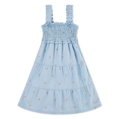 рокля,дамски,поли,и,рокли,levi´s,®,smocked,dress,blue,(multicolor,1)