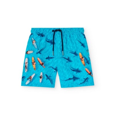 бански,гащета,детски,бански,костюми,boboli,831114,swimming,shorts,blue,(water)