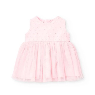 рокля,детски,поли,и,рокли,boboli,batiste,embroidered,dress,pink
