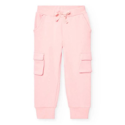анцуг,мъжки,панталони,дамски,панталони,boboli,fleece,pants,pink,(flamingo)