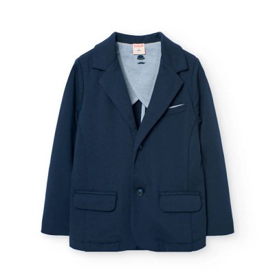 сако,boboli,knit,blazer,fantasy,blazer,blue