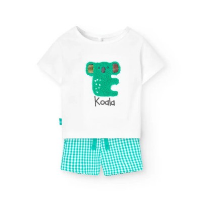 детски,екипи,boboli,knit,combined,short,sleeve,set,white,(white,1)