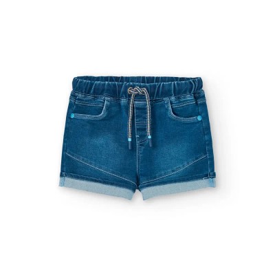 къси,панталони,мъжки,панталони,дамски,панталони,boboli,knit,denim,shorts,blue,(blue)