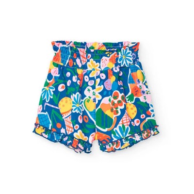 къси,панталони,мъжки,панталони,дамски,панталони,boboli,knit,shorts,blue,(fruit,print)