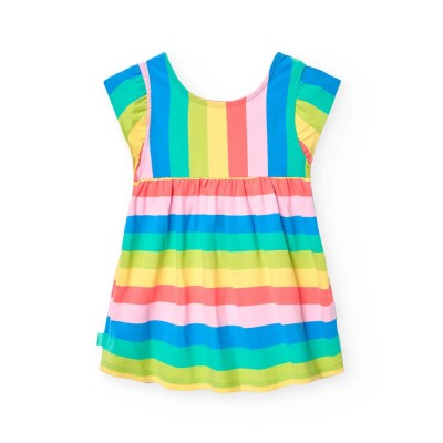 рокля,детски,поли,и,рокли,boboli,knit,striped,dress,multicolor,listing,(multicolor)