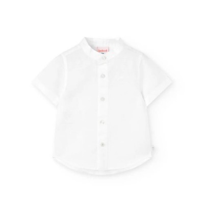 риза,с,къс,ръкав,детски,ризи,boboli,linen,short,sleeve,shirt,white