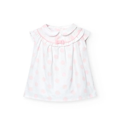 рокля,детски,поли,и,рокли,boboli,poplin,polka,dot,dress,white,(polka,dot,print)