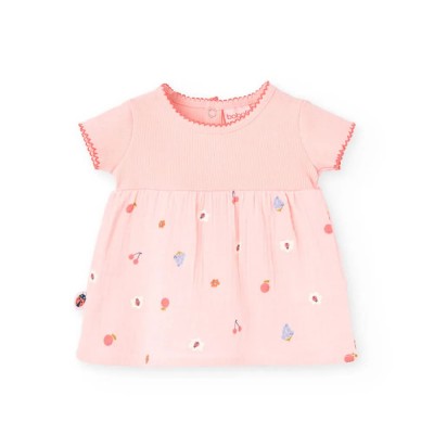 рокля,детски,поли,и,рокли,boboli,printed,floral,dress,pink,(small,flower,print)