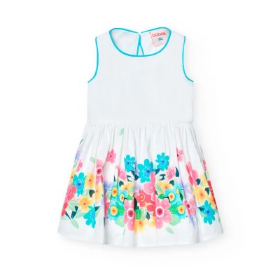 рокля,детски,поли,и,рокли,boboli,satin,dress,white