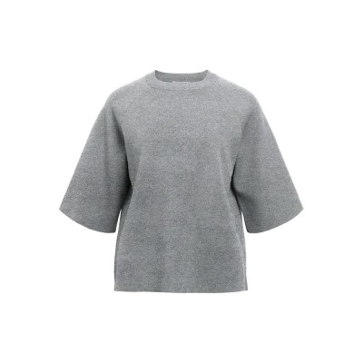 блуза,дамски,пуловери,дамски,плетени,дрехи,object,reynard,2,4,short,sleeve,sweater,grey,(medium,grey,melange)