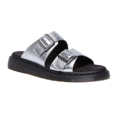 сандали,мъжки,сандали,dr,martens,josef,metallic,tumble,sandals,silver