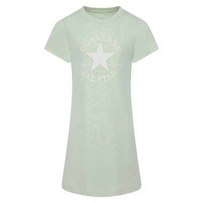 детска,рокля,дамски,поли,и,рокли,converse,kids,dissectted,short,sleeve,dress,green,(surplus,mint)