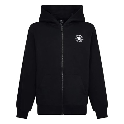 детска,блуза,детски,блузи,converse,kids,dissected,full,zip,sweatshirt,black,(black)