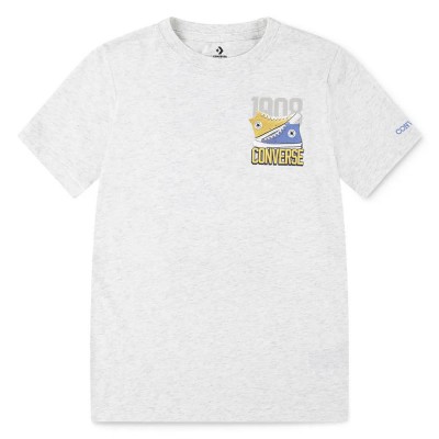 детска,тениска,мъжки,тениски,дамски,тениски,converse,kids,retro,front,back,sneaker,short,sleeve,t,shirt,grey,(birch,heather)