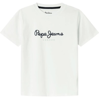 тениска,детски,тениски,pepe,jeans,new,art,short,sleeve,t,shirt,white