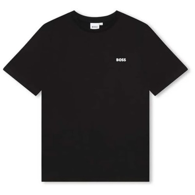 тениска,детски,тениски,boss,j25p23,short,sleeve,t,shirt,black