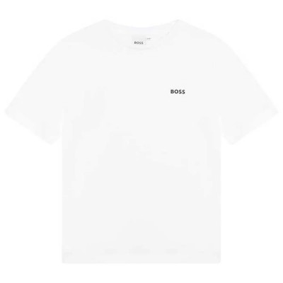 тениска,детски,тениски,boss,j25p23,short,sleeve,t,shirt,white,(white)