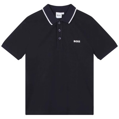 детски,блузи,с,яка,boss,j25p26,short,sleeve,polo,blue,(marine)