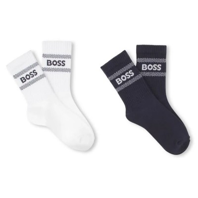 чорапи,детски,чорапи,boss,j51738,socks,2,pairs,marine,(white,blue)