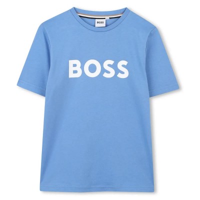 тениска,детски,тениски,boss,j52030,short,sleeve,t,shirt,blue