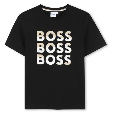 тениска,детски,тениски,boss,j52038,short,sleeve,t,shirt,black