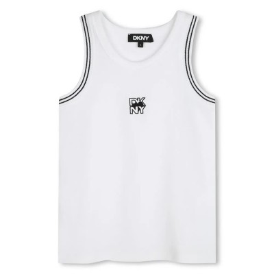 тениска,детски,тениски,dkny,d62263,sleeveless,t,shirt,white,(white)